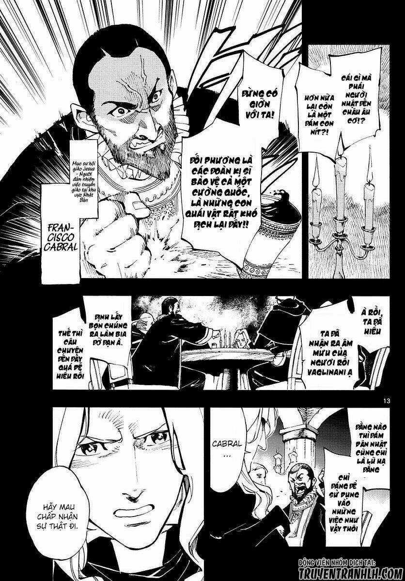 Tenshou no Quadrable Chapter 1 trang 12