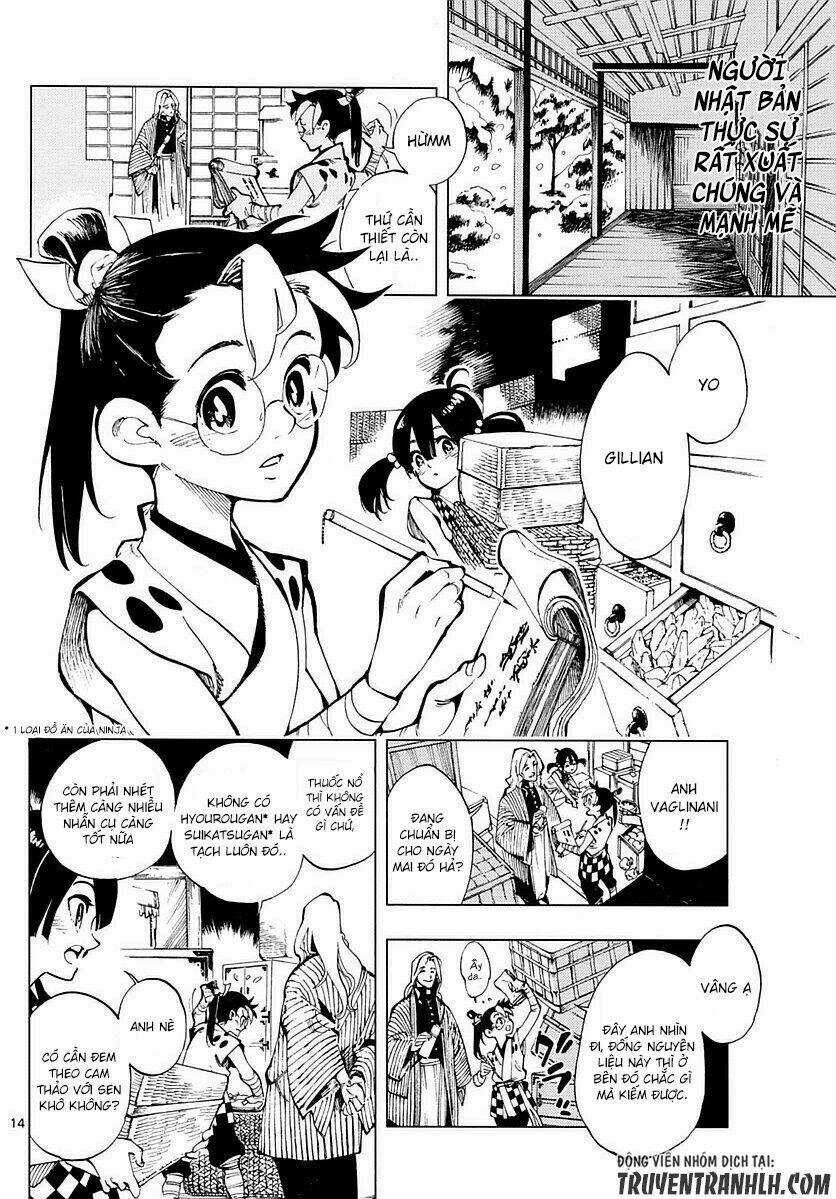Tenshou no Quadrable Chapter 1 trang 13