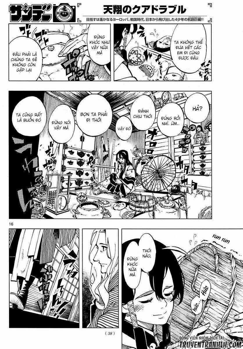 Tenshou no Quadrable Chapter 1 trang 15