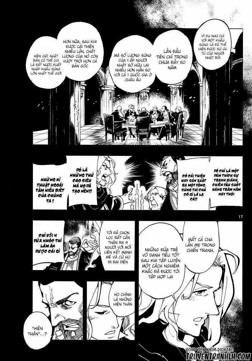 Tenshou no Quadrable Chapter 1 trang 16