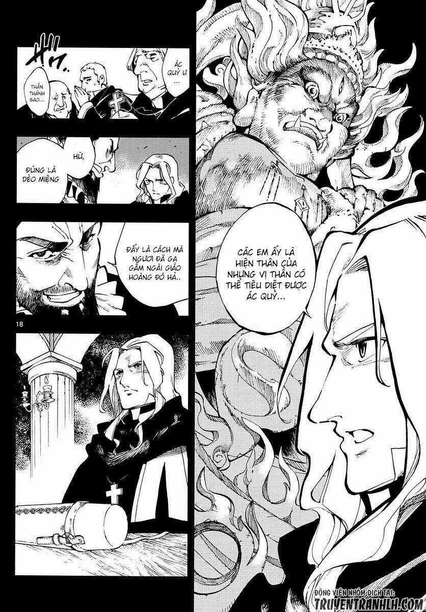 Tenshou no Quadrable Chapter 1 trang 17