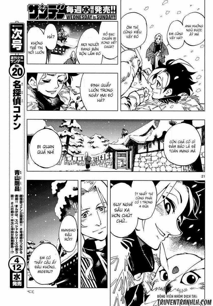 Tenshou no Quadrable Chapter 1 trang 20