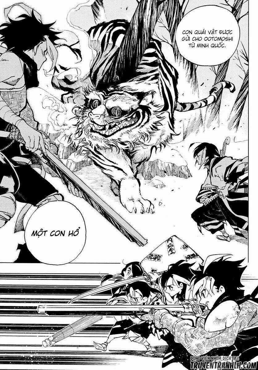 Tenshou no Quadrable Chapter 1 trang 34