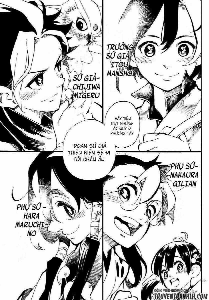 Tenshou no Quadrable Chapter 1 trang 51