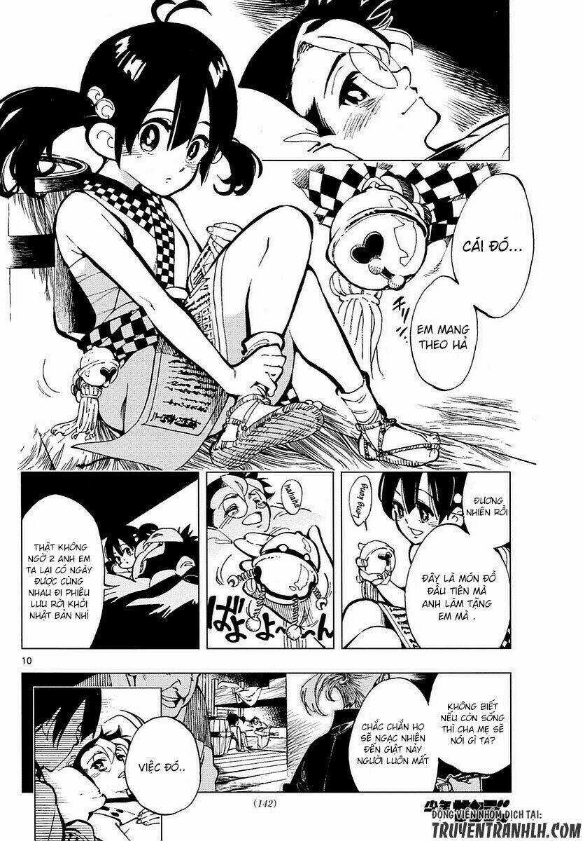 Tenshou no Quadrable Chapter 2 trang 10