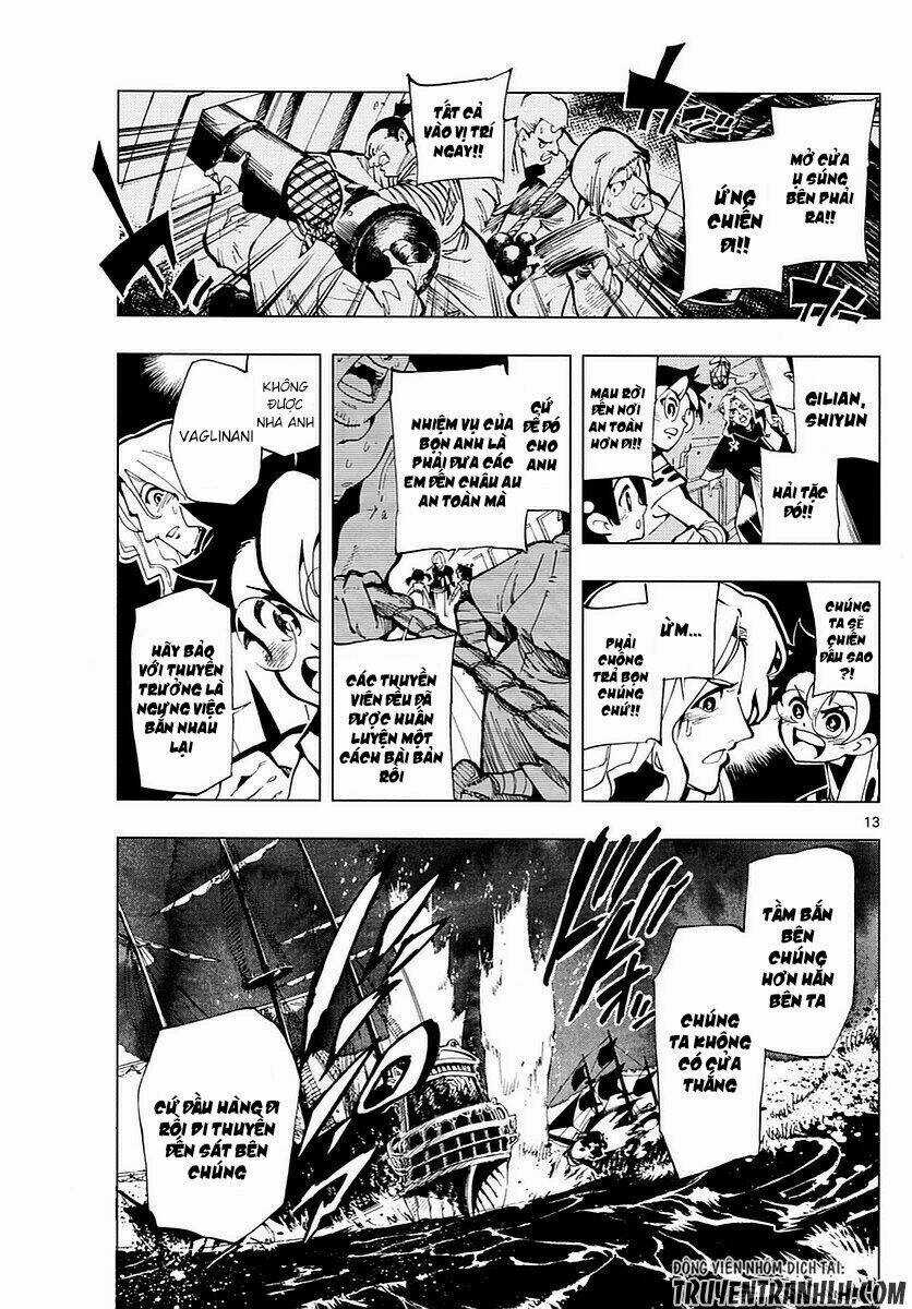 Tenshou no Quadrable Chapter 2 trang 13