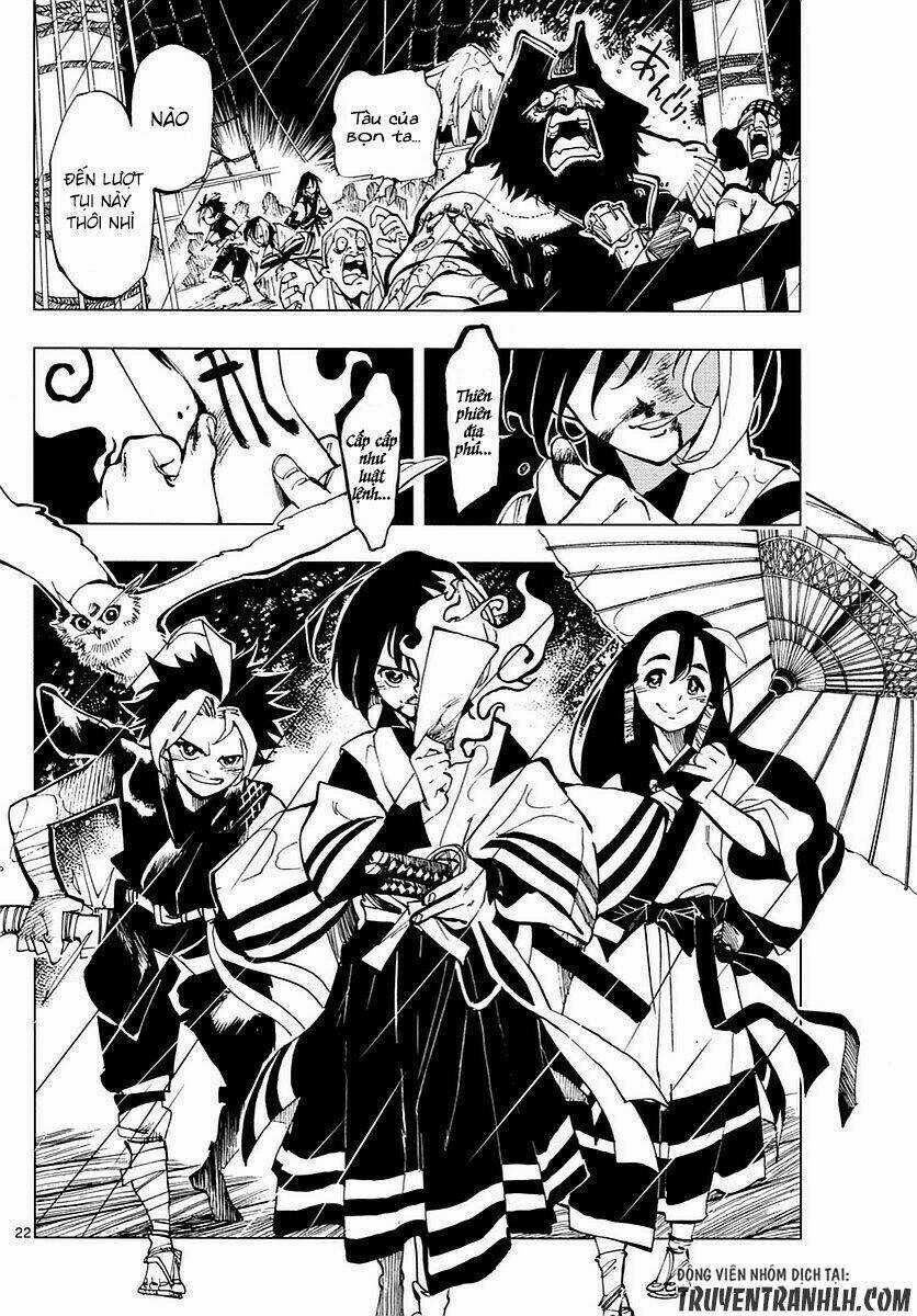 Tenshou no Quadrable Chapter 2 trang 21