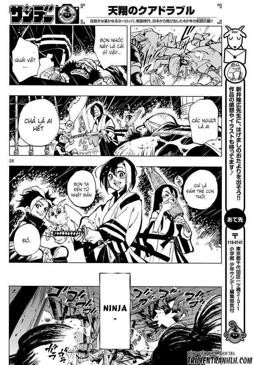 Tenshou no Quadrable Chapter 2 trang 27