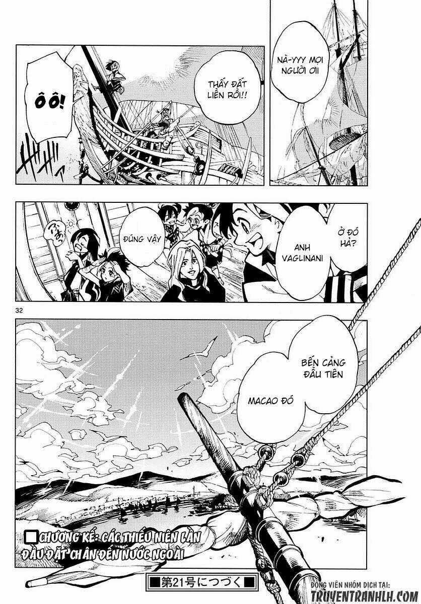 Tenshou no Quadrable Chapter 2 trang 31