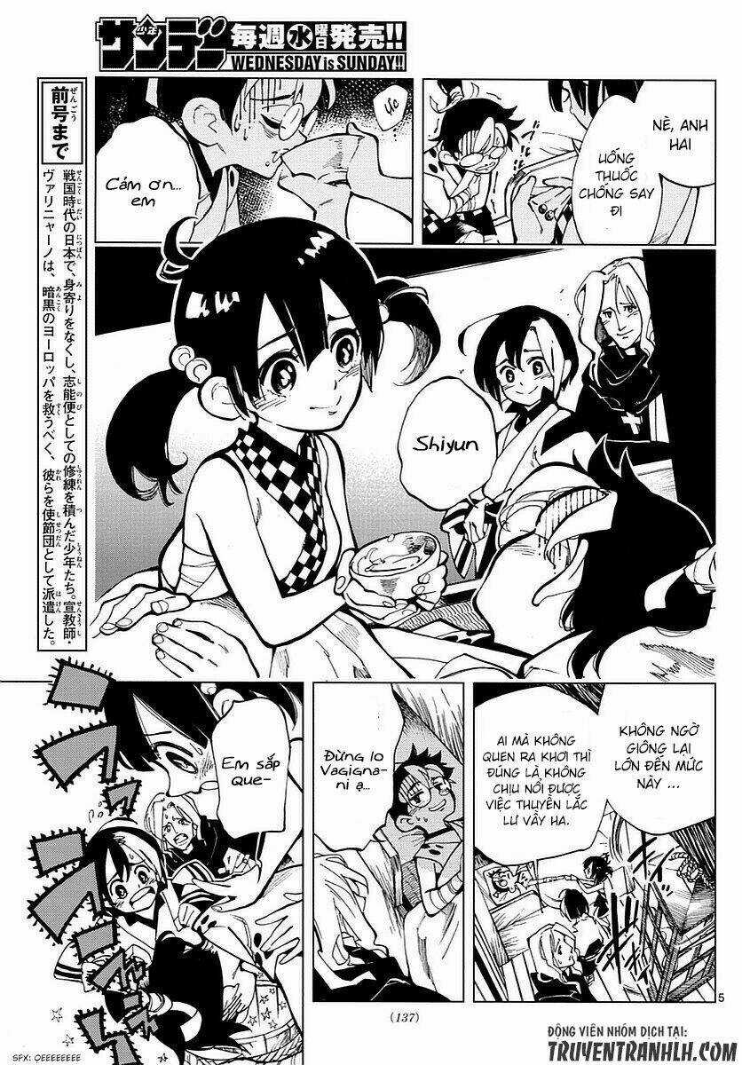 Tenshou no Quadrable Chapter 2 trang 5