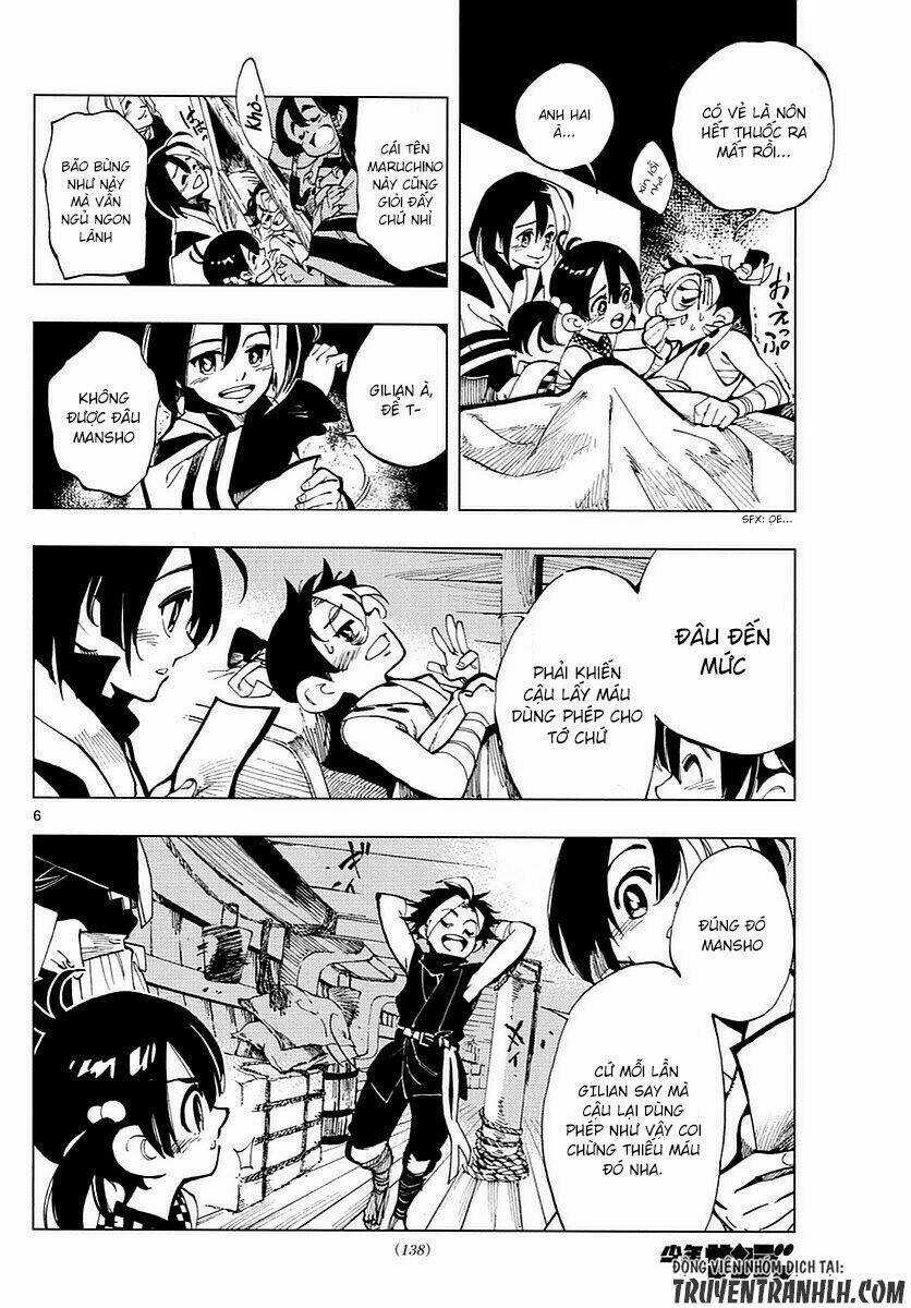 Tenshou no Quadrable Chapter 2 trang 6