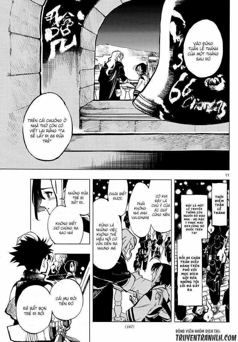 Tenshou no Quadrable Chapter 3 trang 11