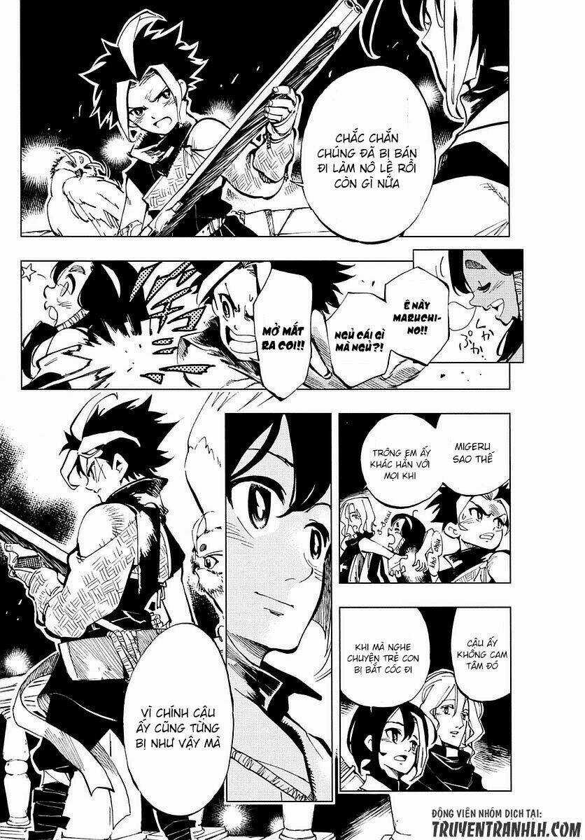 Tenshou no Quadrable Chapter 3 trang 12