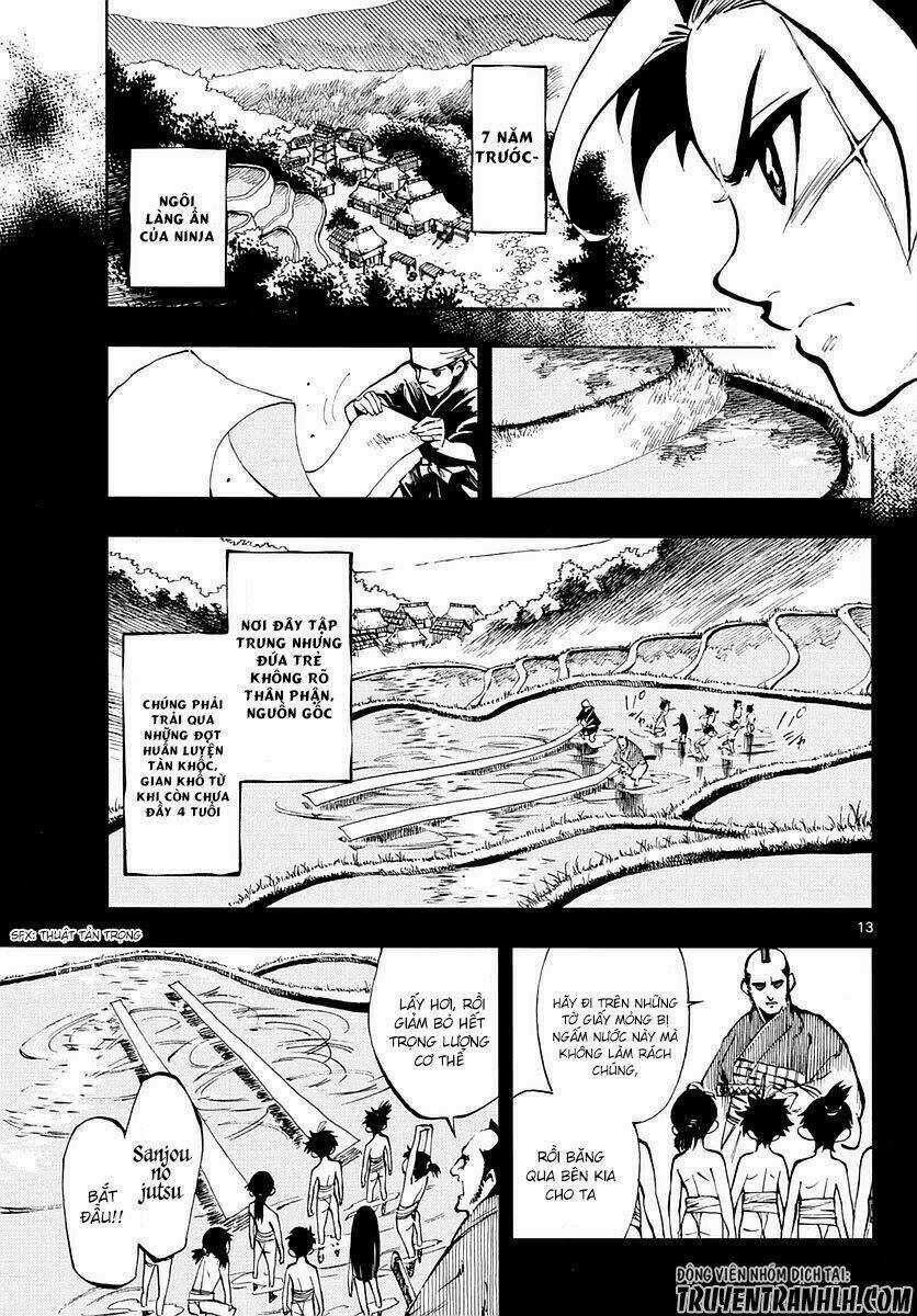 Tenshou no Quadrable Chapter 3 trang 13