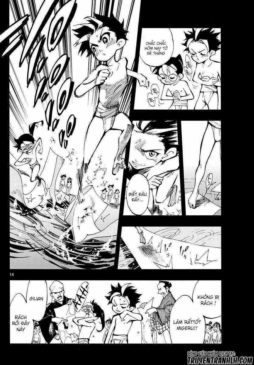 Tenshou no Quadrable Chapter 3 trang 14