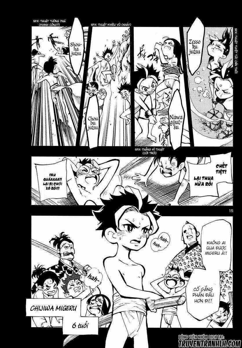 Tenshou no Quadrable Chapter 3 trang 15