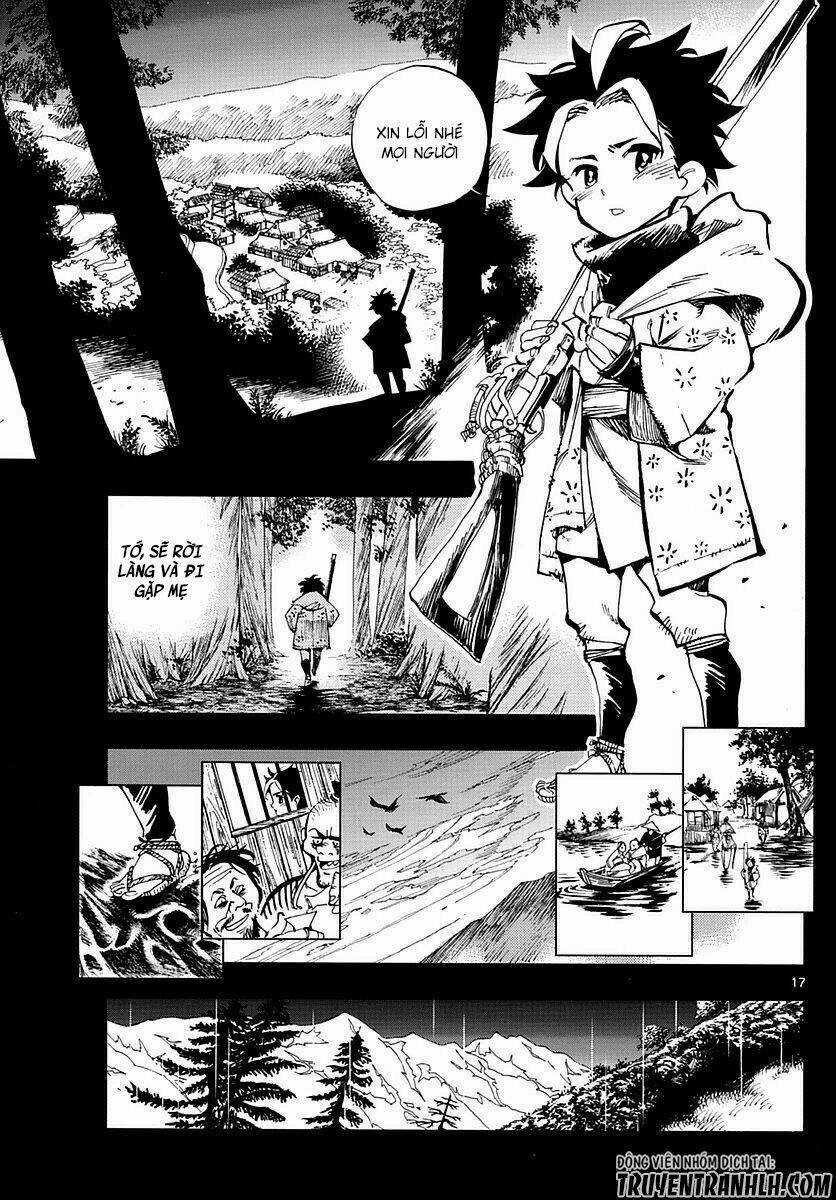 Tenshou no Quadrable Chapter 3 trang 17