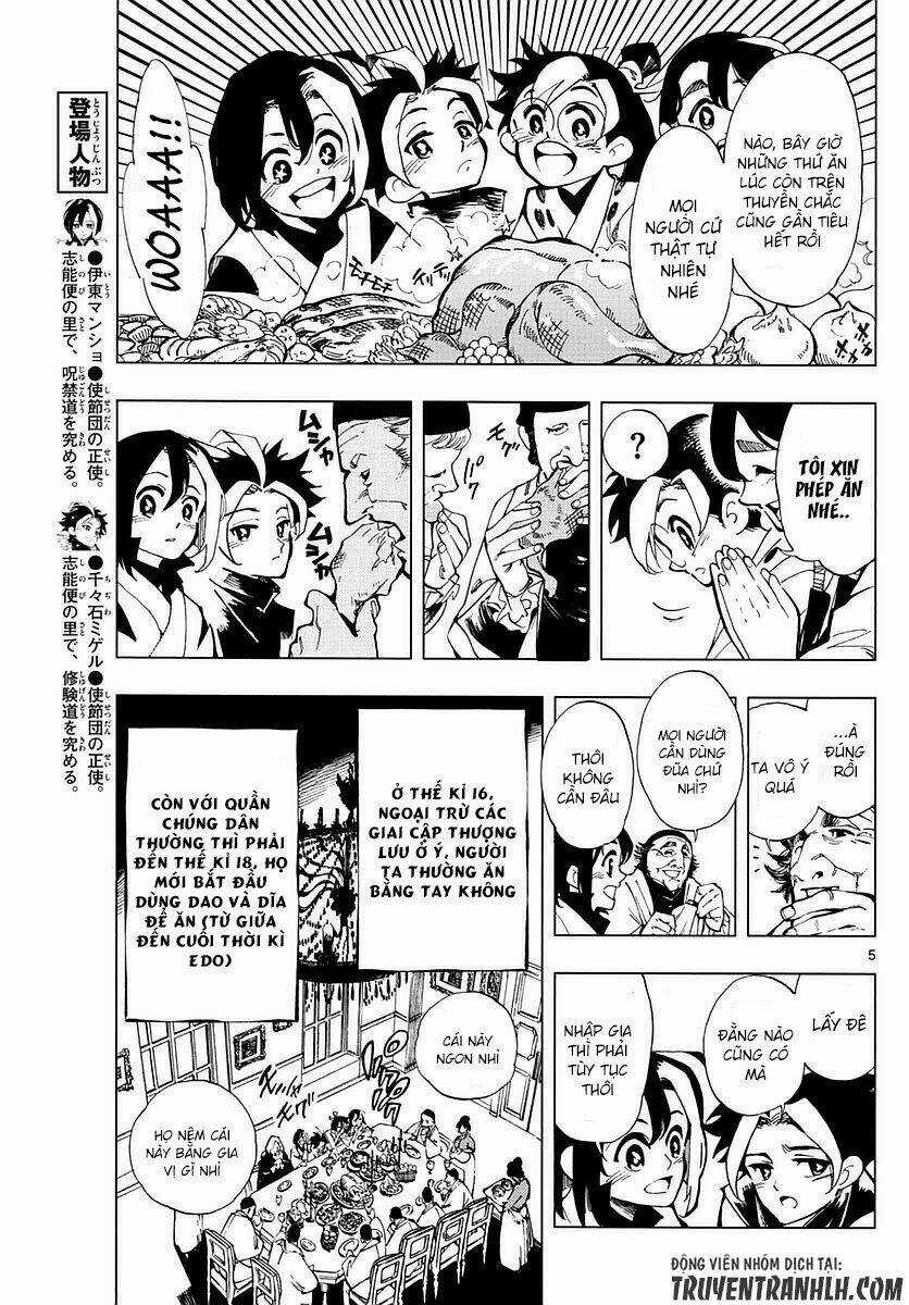 Tenshou no Quadrable Chapter 3 trang 5