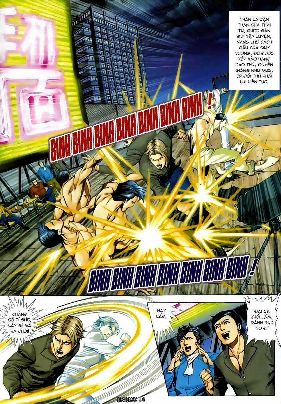 Thái Tử - Người Trong Giang Hồ Ngoại Truyện Chapter 2 trang 11