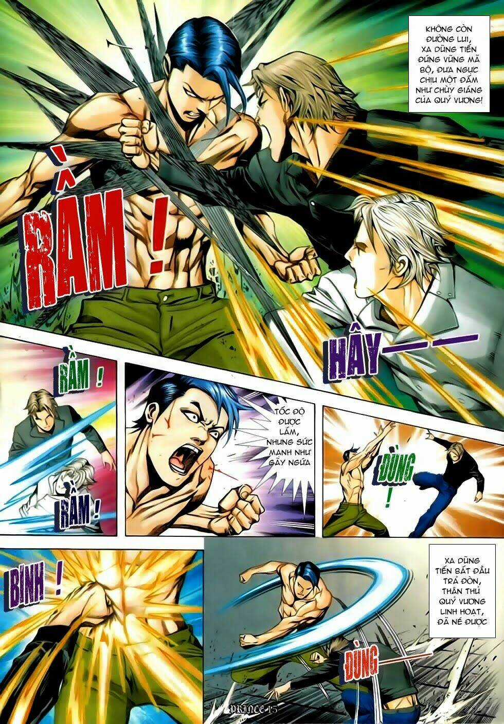 Thái Tử - Người Trong Giang Hồ Ngoại Truyện Chapter 2 trang 12