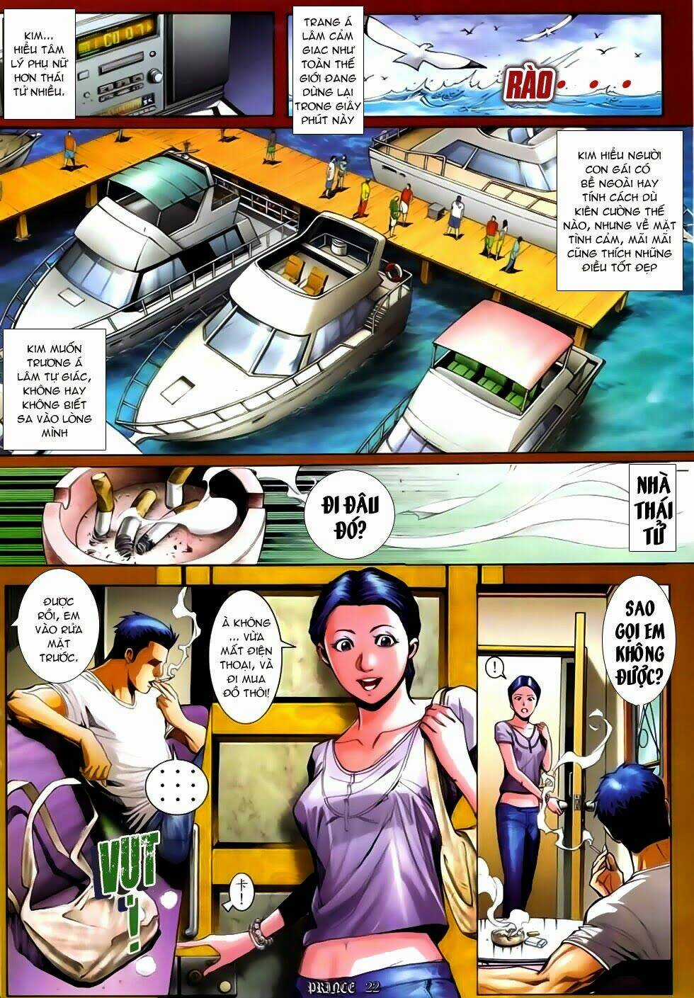 Thái Tử - Người Trong Giang Hồ Ngoại Truyện Chapter 3 trang 17