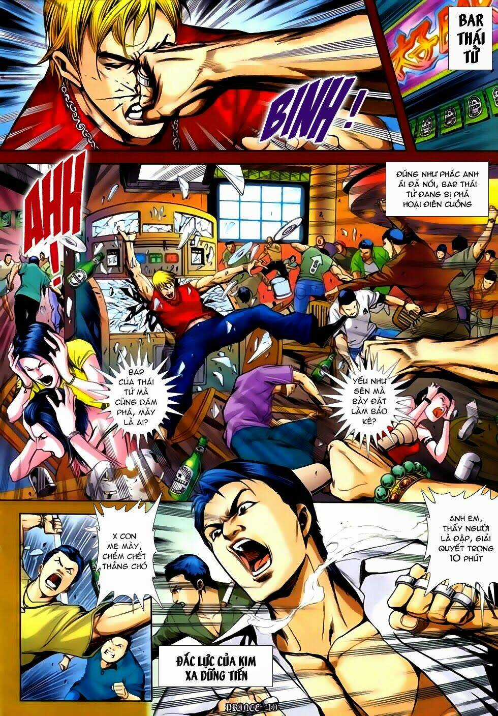 Thái Tử - Người Trong Giang Hồ Ngoại Truyện Chapter 3 trang 7