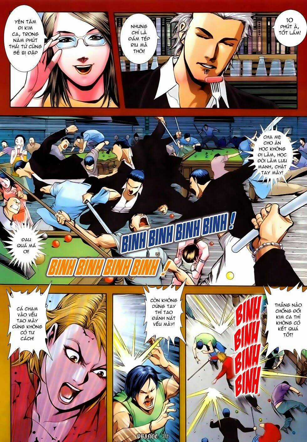 Thái Tử - Người Trong Giang Hồ Ngoại Truyện Chapter 3 trang 9