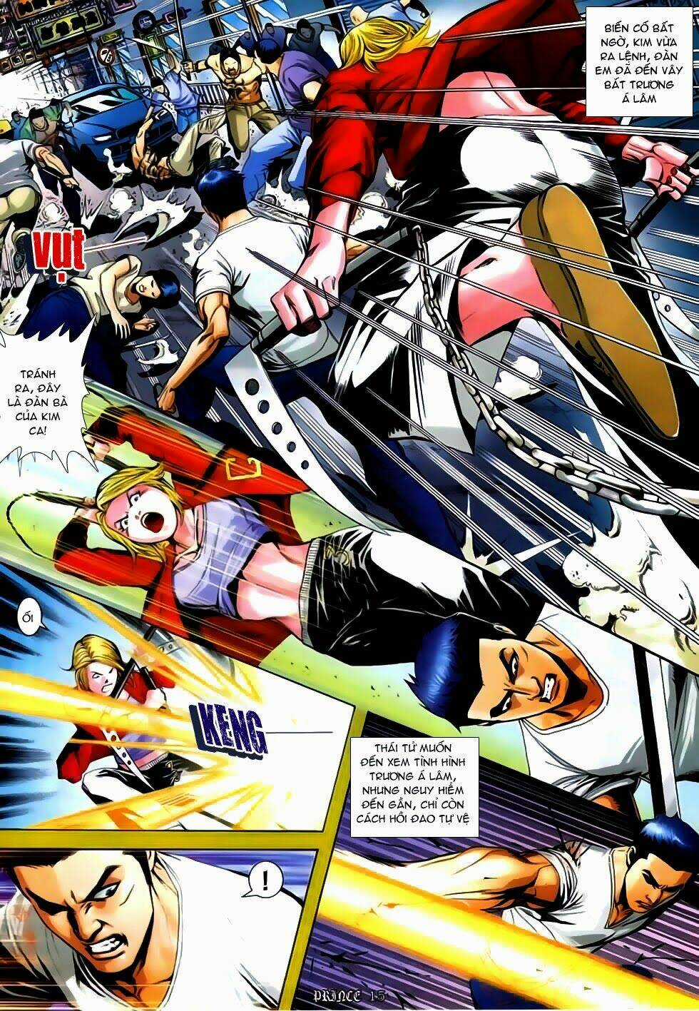 Thái Tử - Người Trong Giang Hồ Ngoại Truyện Chapter 4 trang 12