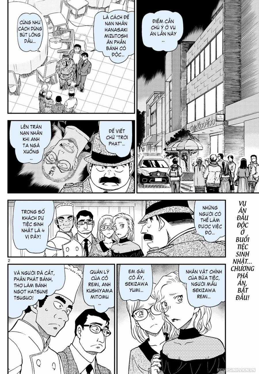 Thám Tử Conan Chương 1050 trang 1