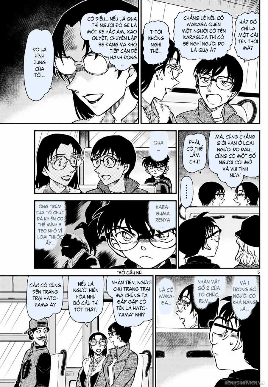 Thám Tử Conan Chương 1051 trang 4