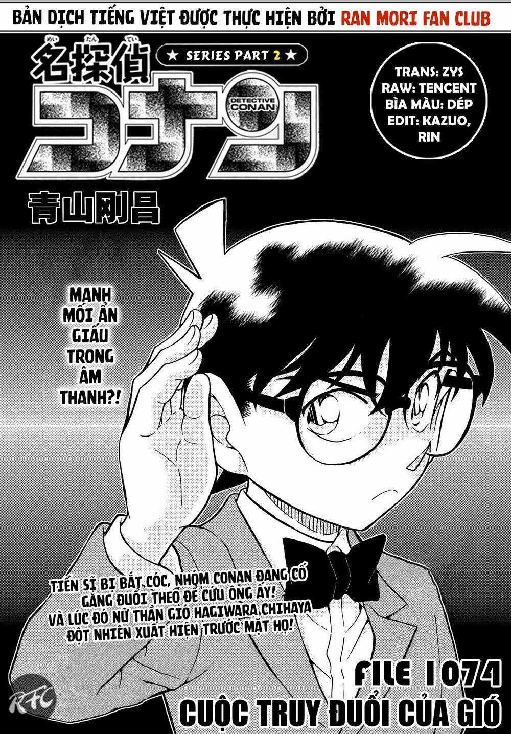 Thám Tử Conan Chương 1074 trang 1