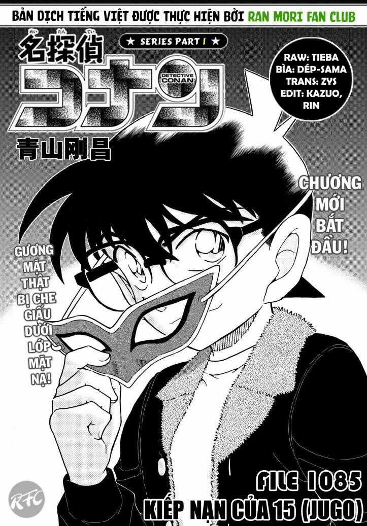 Thám Tử Conan Chương 1085 trang 1