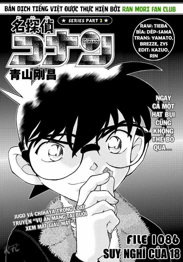 Thám Tử Conan Chương 1086 trang 1