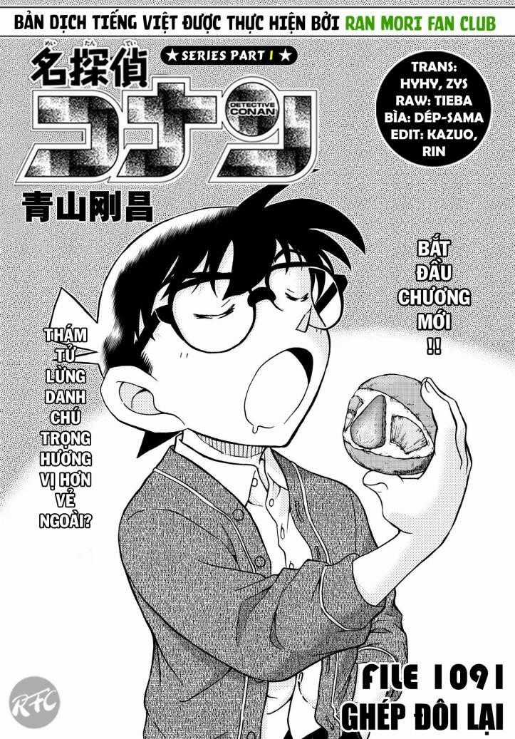 Thám Tử Conan Chương 1091 trang 1