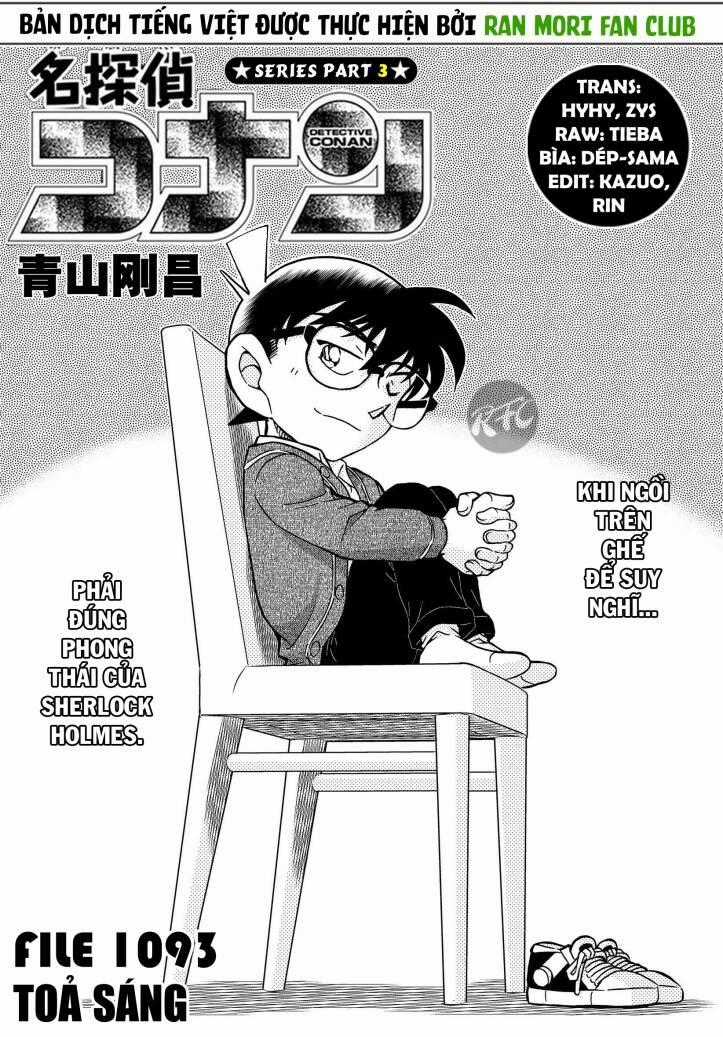 Thám Tử Conan Chương 1093 trang 1