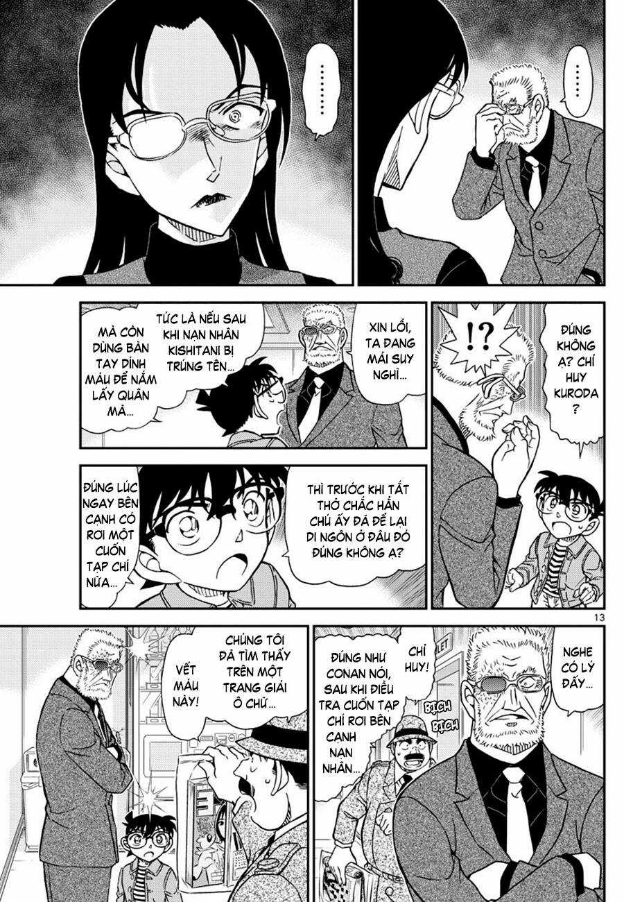 Thám Tử Conan Chương 1104 trang 12