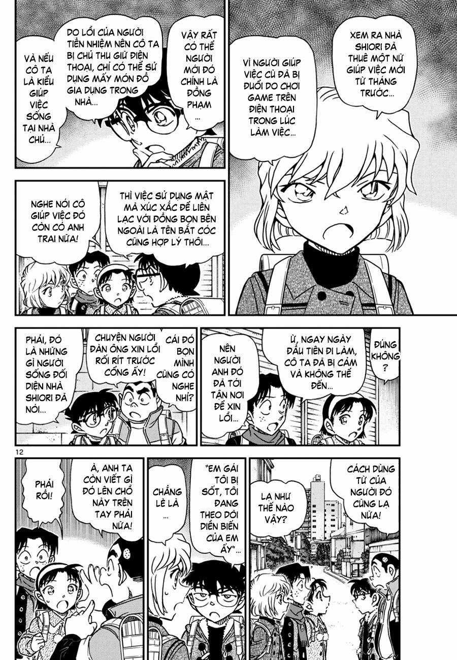 Thám Tử Conan Chương 1124 trang 11