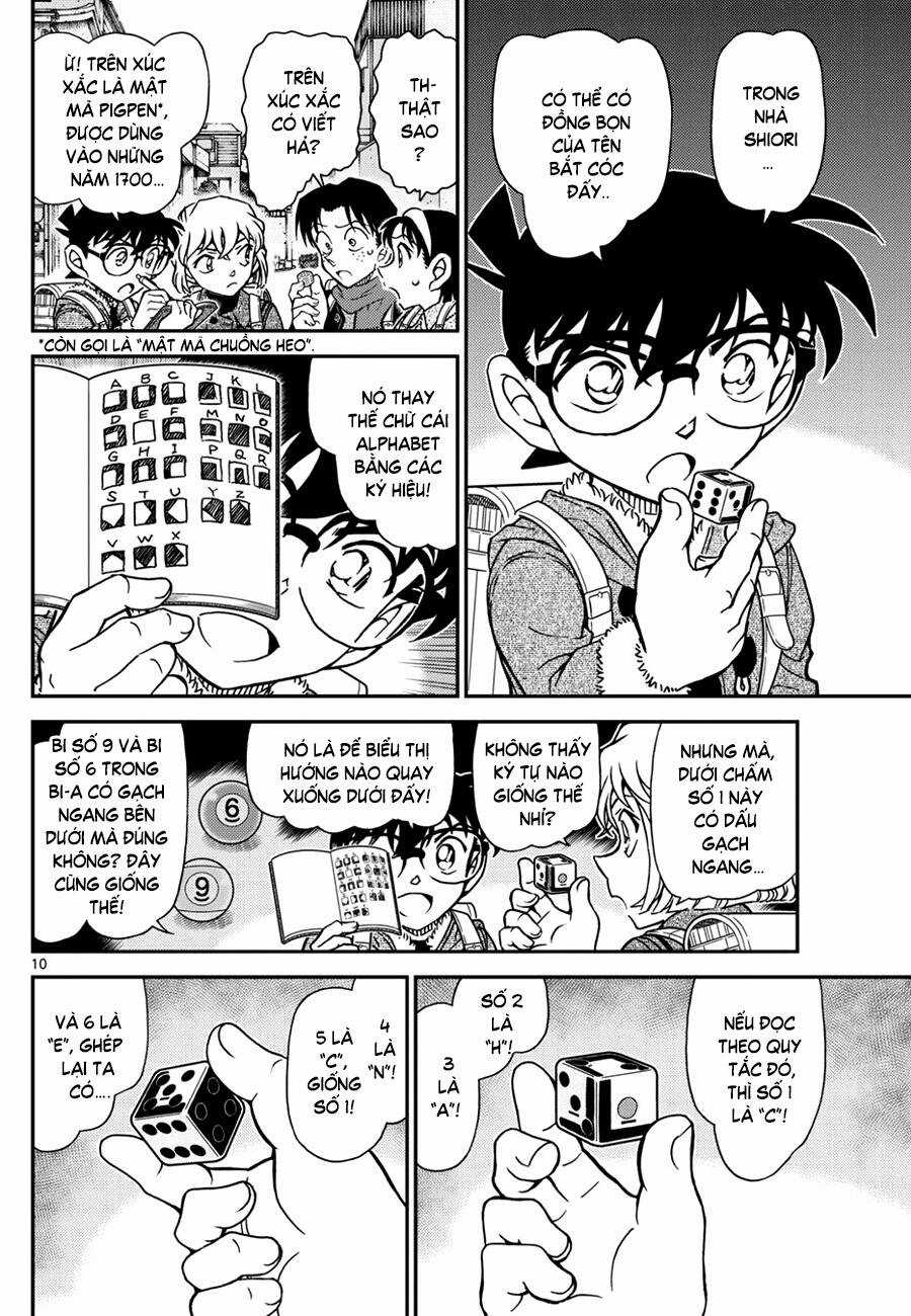 Thám Tử Conan Chương 1124 trang 9