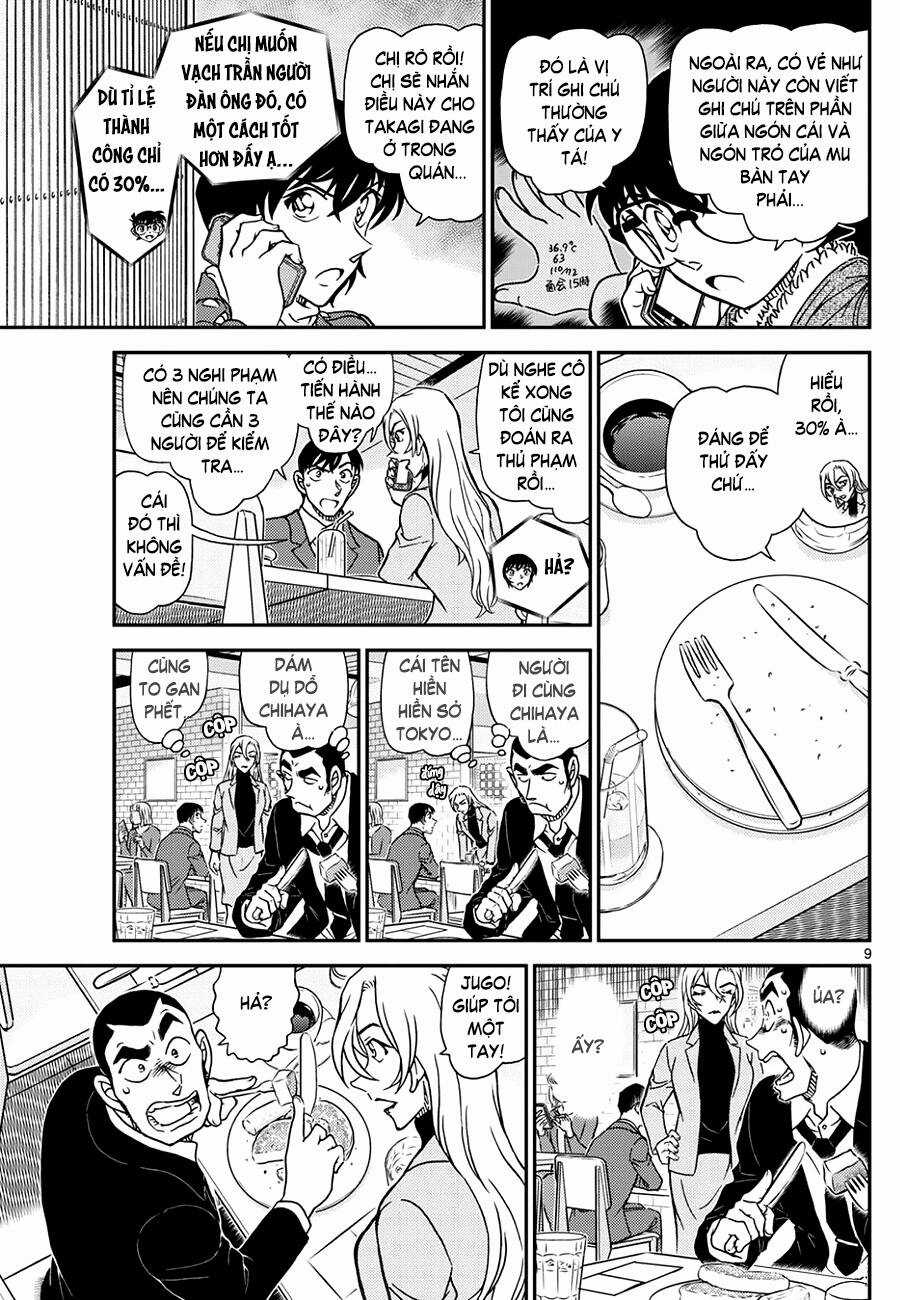 Thám Tử Conan Chương 1125 trang 9