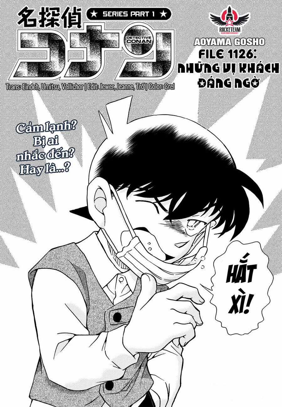 Thám Tử Conan Chương 1126 trang 1