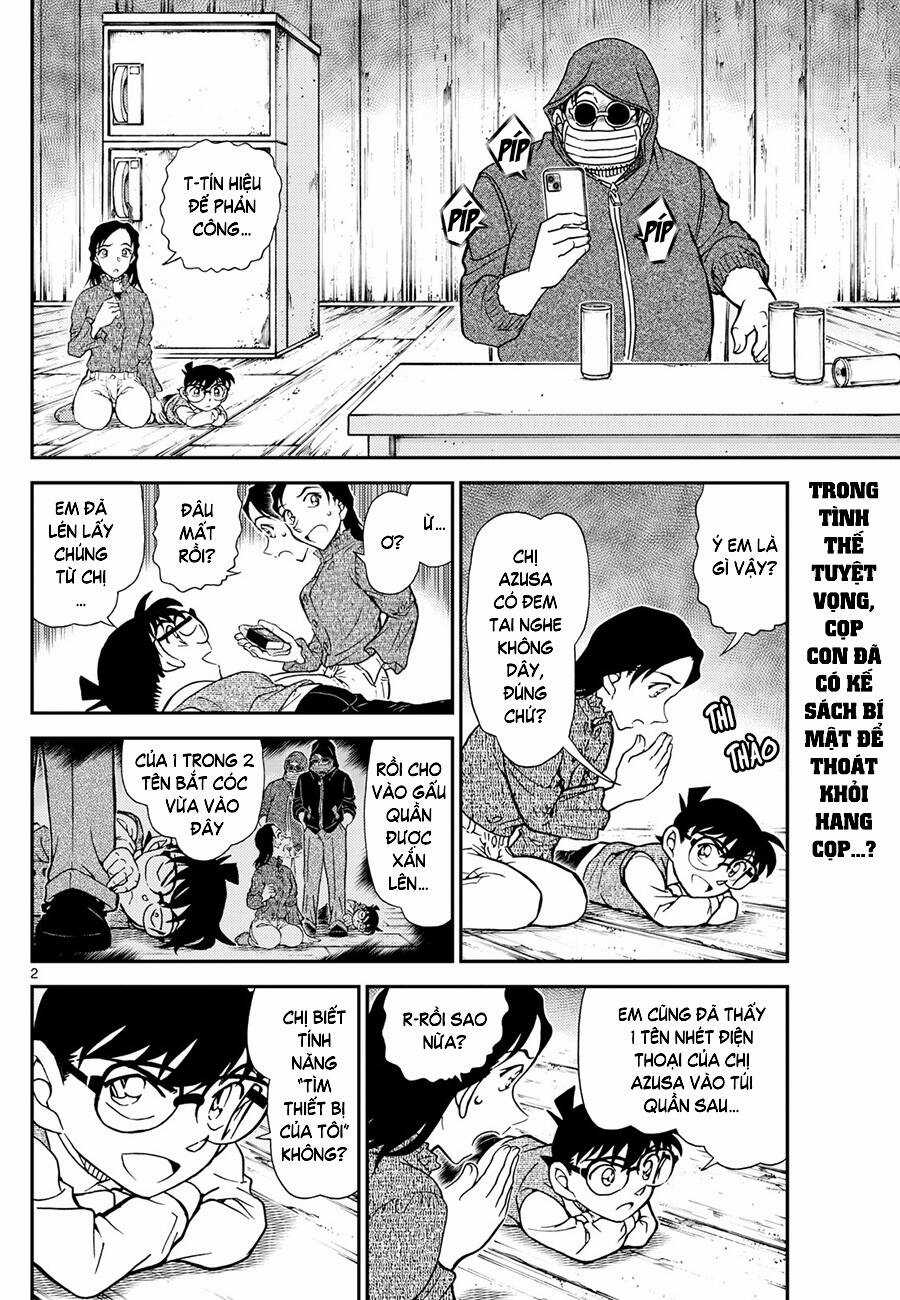 Thám Tử Conan Chương 1128 trang 2