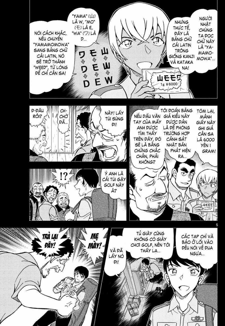 Thám Tử Conan Chương 1136 trang 5
