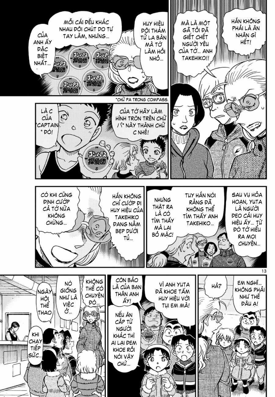 Thám Tử Conan Chương 1140 trang 14