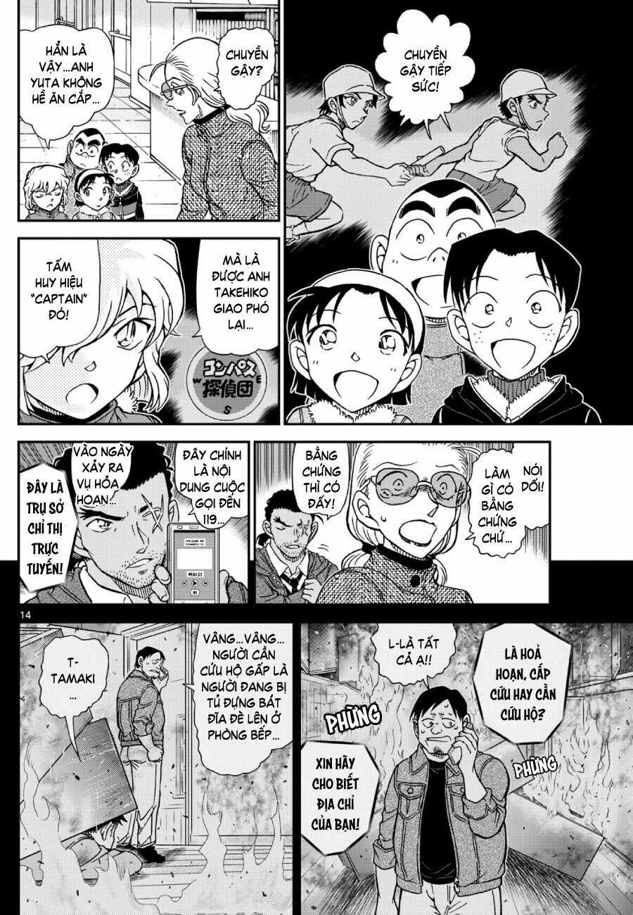 Thám Tử Conan Chương 1140 trang 15