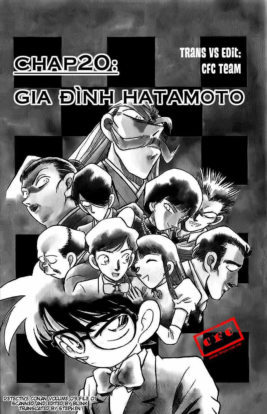 Thám Tử Conan Chương 20 trang 1