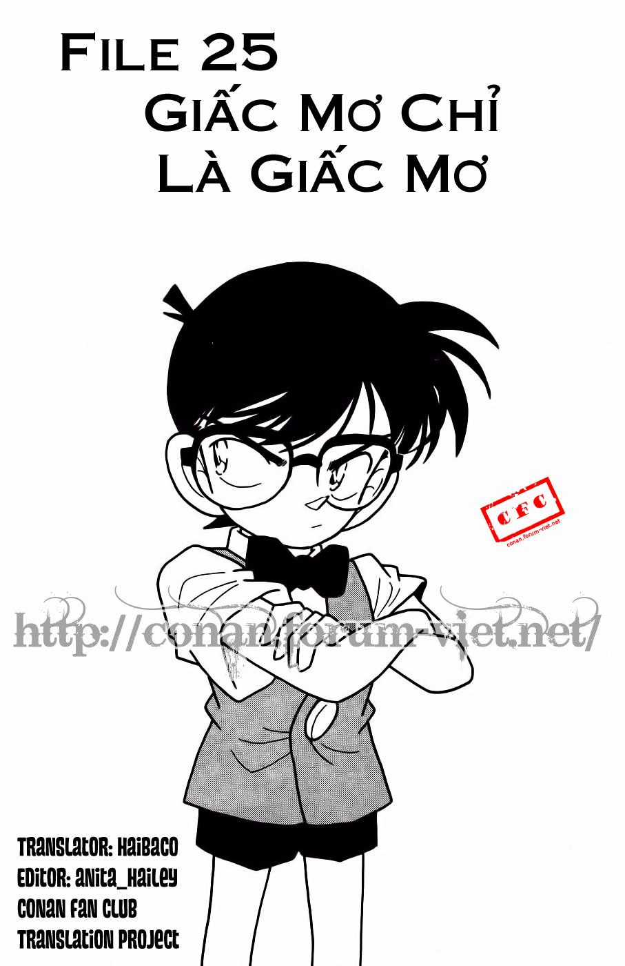 Thám Tử Conan Chương 25 trang 0