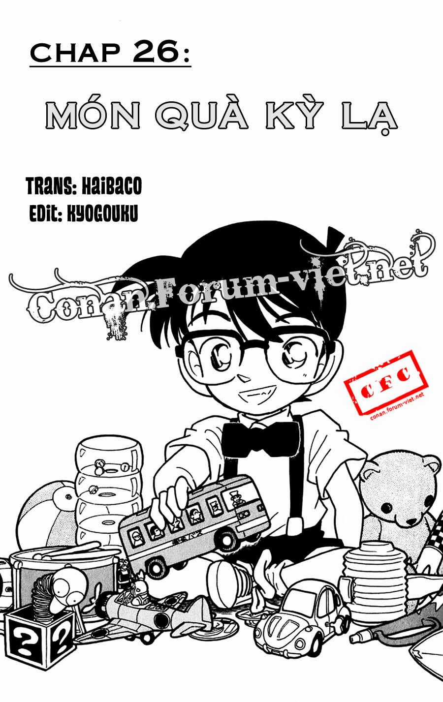Thám Tử Conan Chương 26 trang 0
