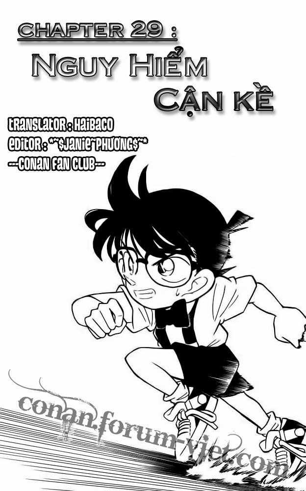 Thám Tử Conan Chương 29 trang 0