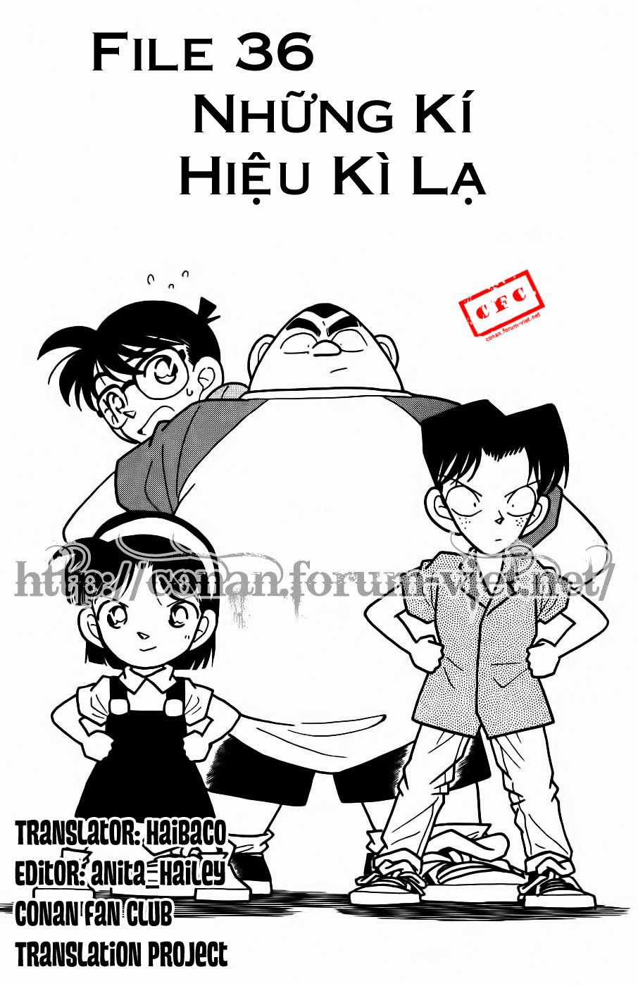 Thám Tử Conan Chương 36 trang 0