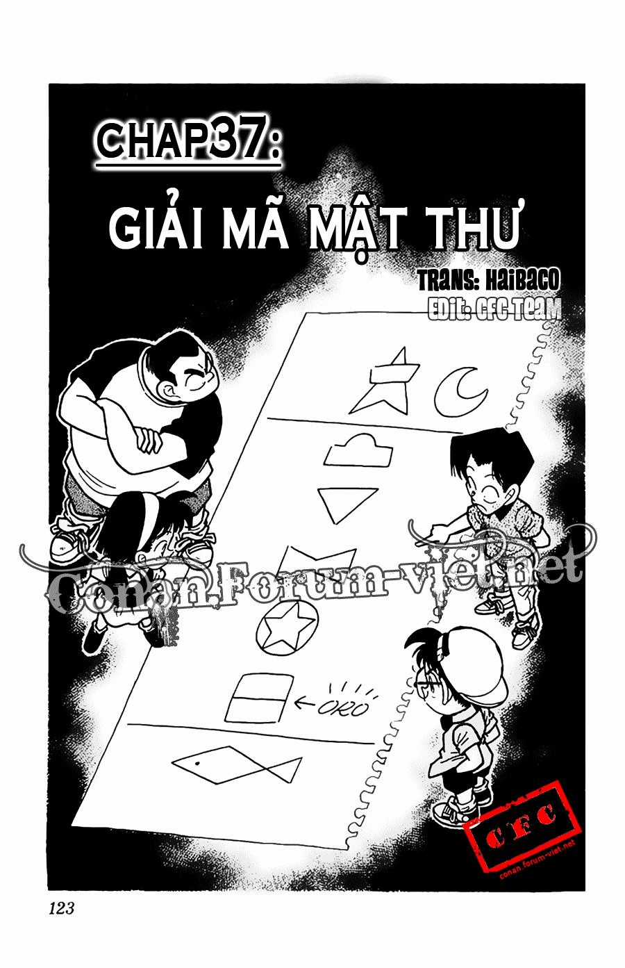 Thám Tử Conan Chương 37 trang 0